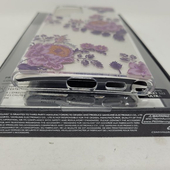 Coach Protective Case for Samsung Galaxy S22 Ultra, Moody Floral - Picture 6 of 6